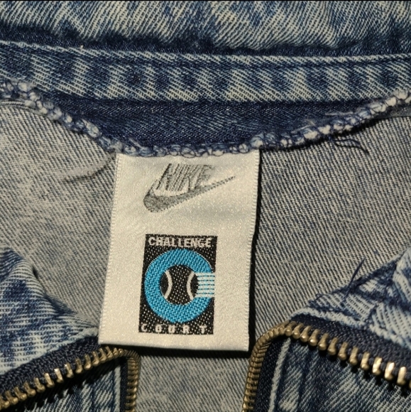 *SOLD*Vintage 1of1 NIKE denim jacket - Picture 4 of 5